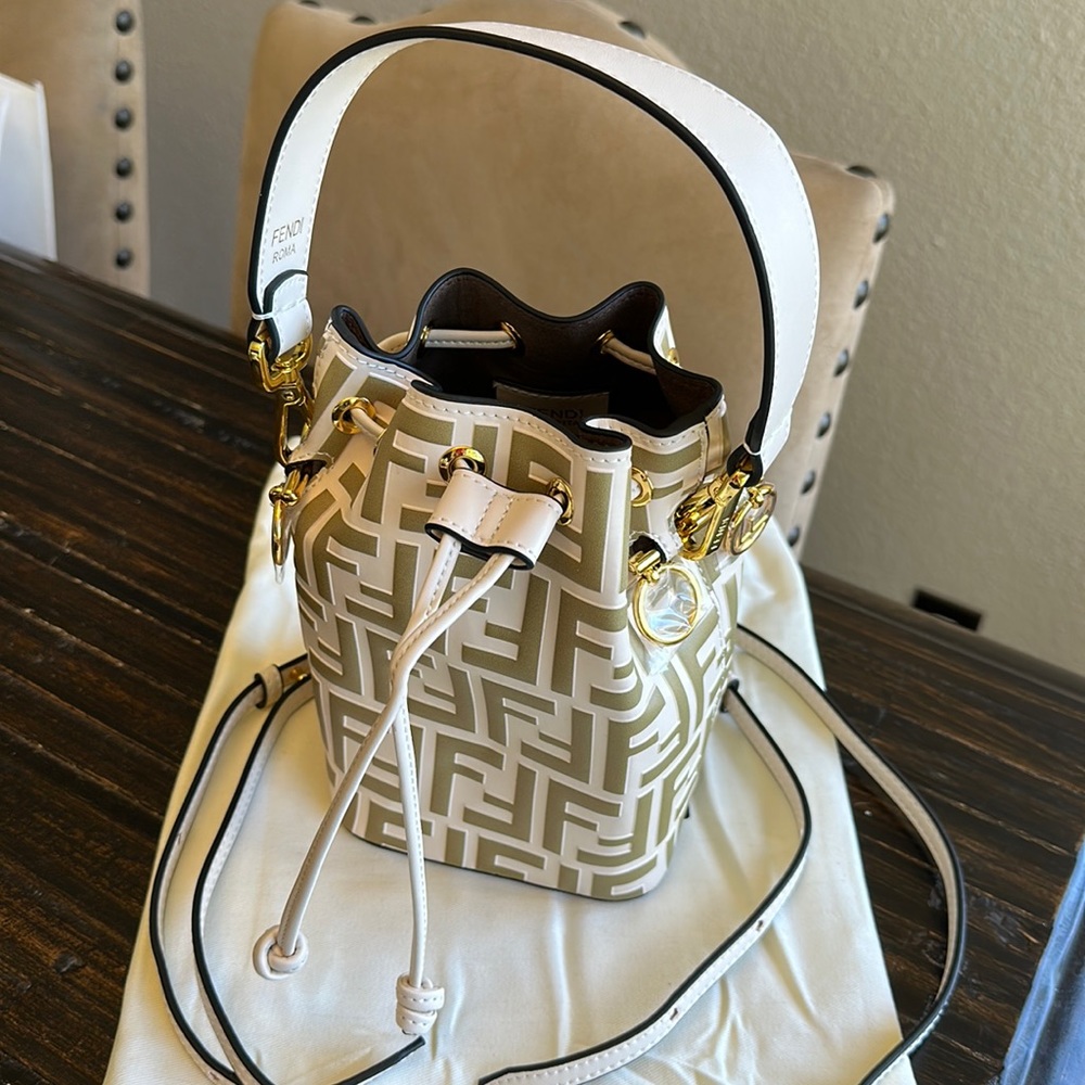 Cream Small Bucket Bag dupe